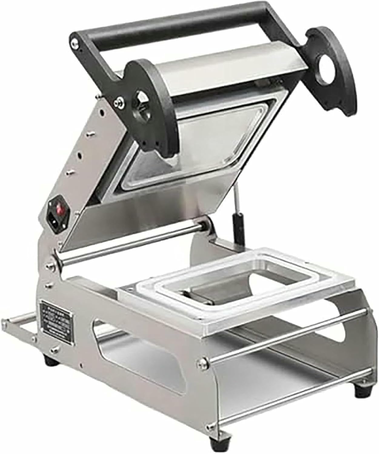 Commercial Meat Tray Sealer,Food Packing Machine,with Temperature Control Efficient for Vegetable Fruit Meat Fish for Steak Cooked Foods