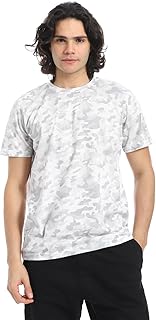 تيشرت بتصميم غربي بطبعة نخيل للرجال من اندورا