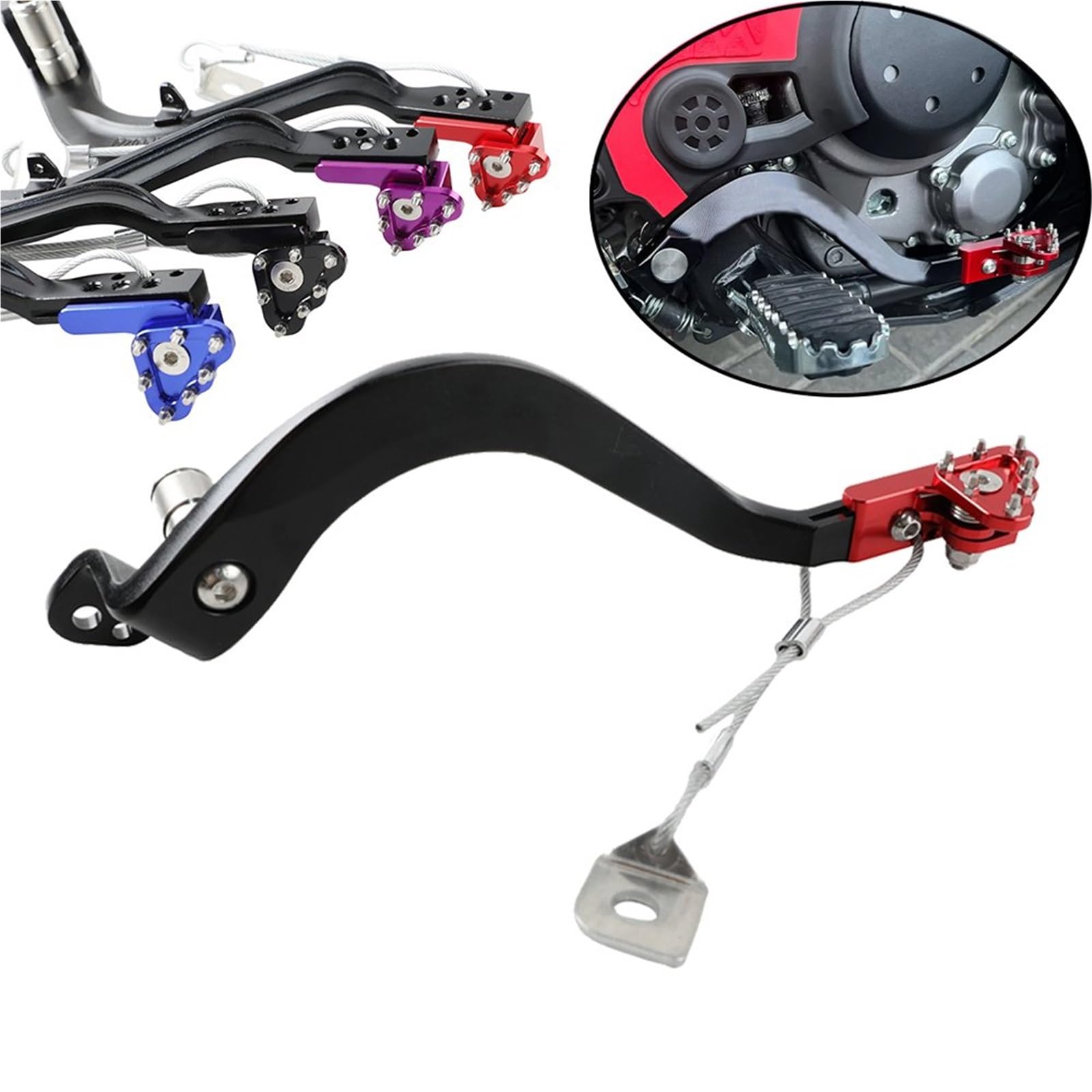 Leva Pedale Freno Posteriore Per CRF300L CRF300 Rally CRF 300L CRF 300 L 2021-2025