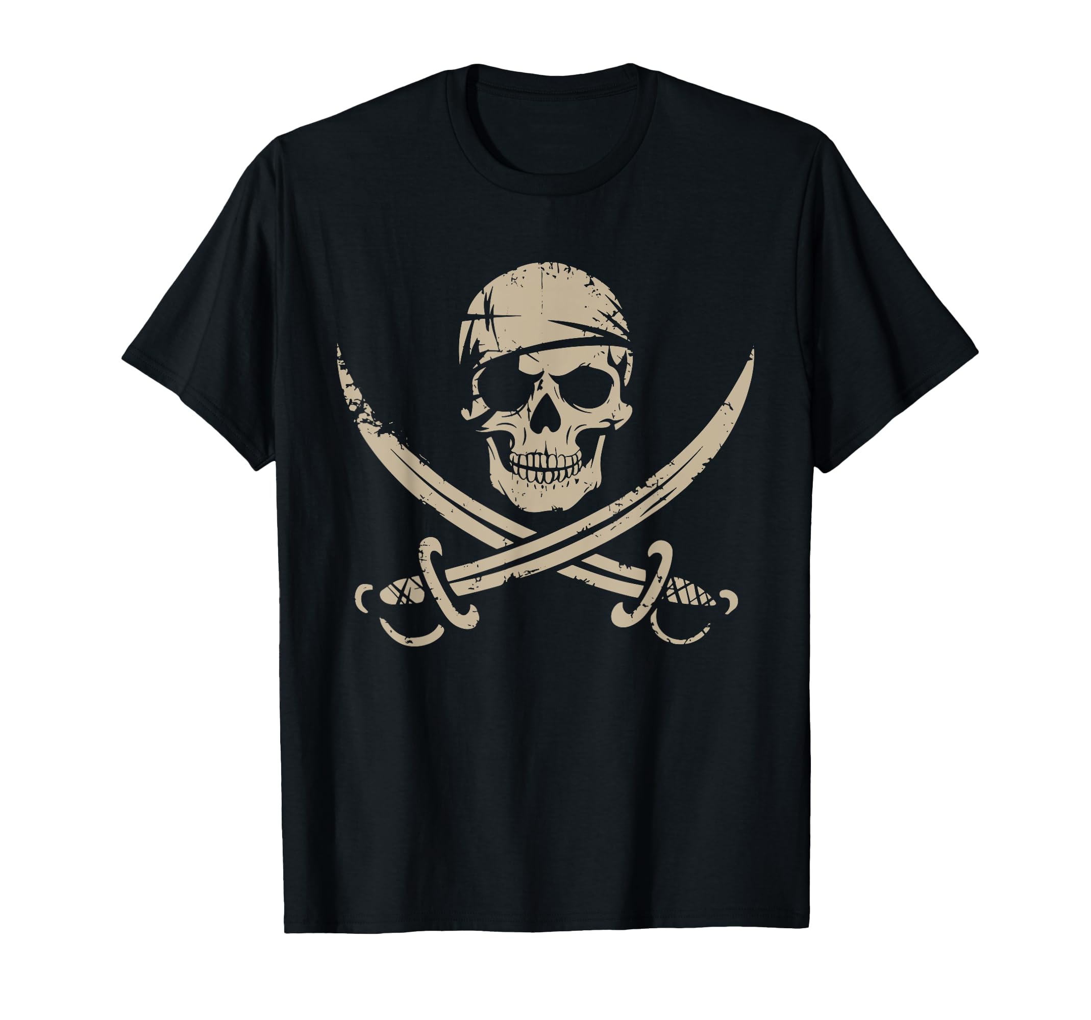 Photo 1 of Pirate Skull and Crossbones Skeleton Halloween for Kids Boys T-Shirt XL