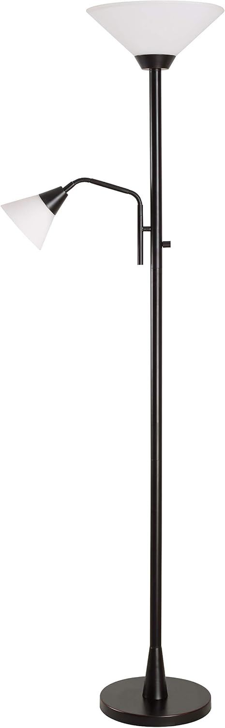 Kenroy Home 21002ORB Rush Floor Lamps, Medium, Oil Rubbed Bronze