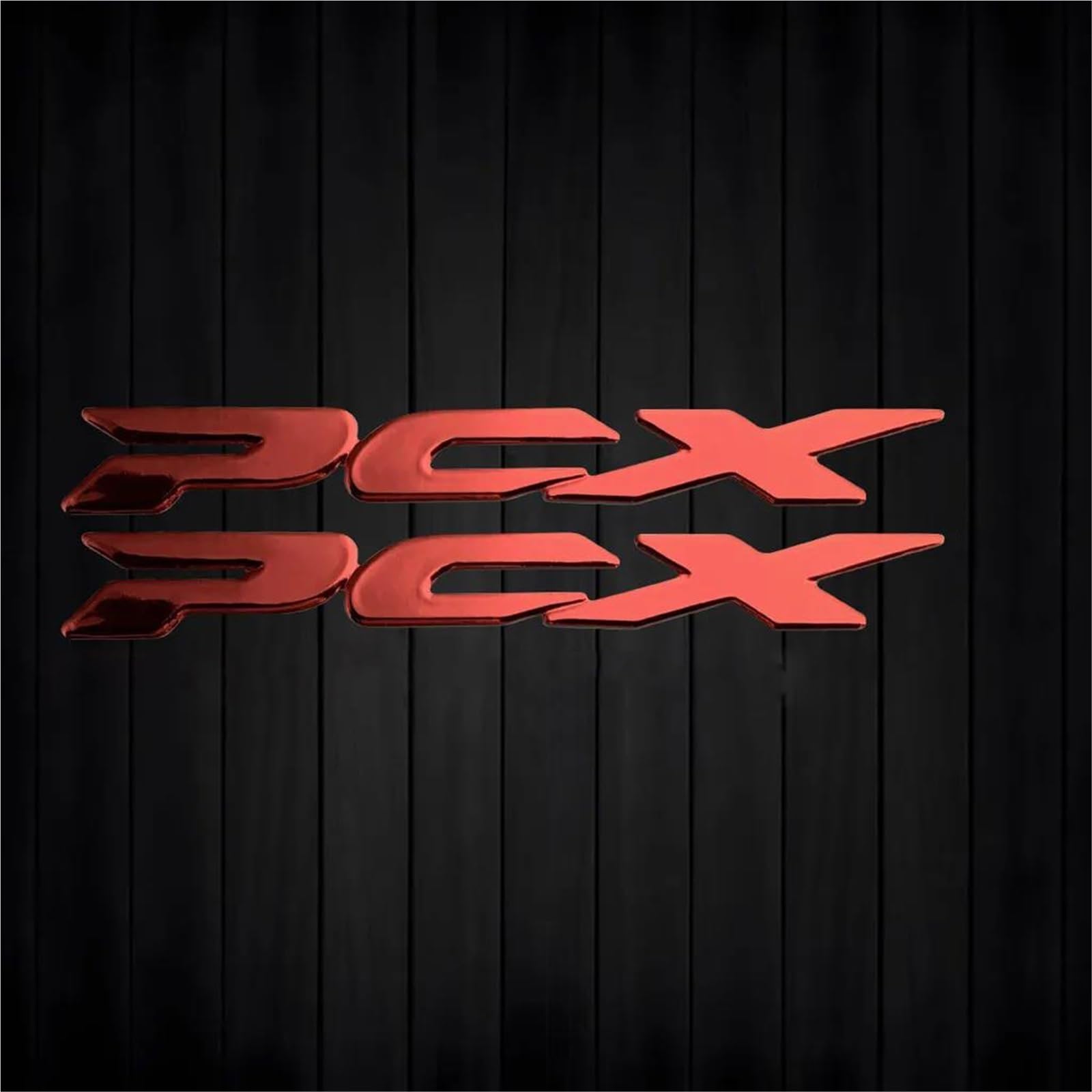 for PCX125 PCX150 PCX160 1 Pair 3D Emblem Motorcycle Epoxy Stickers Moto Scooter Side Body Accessories Decals