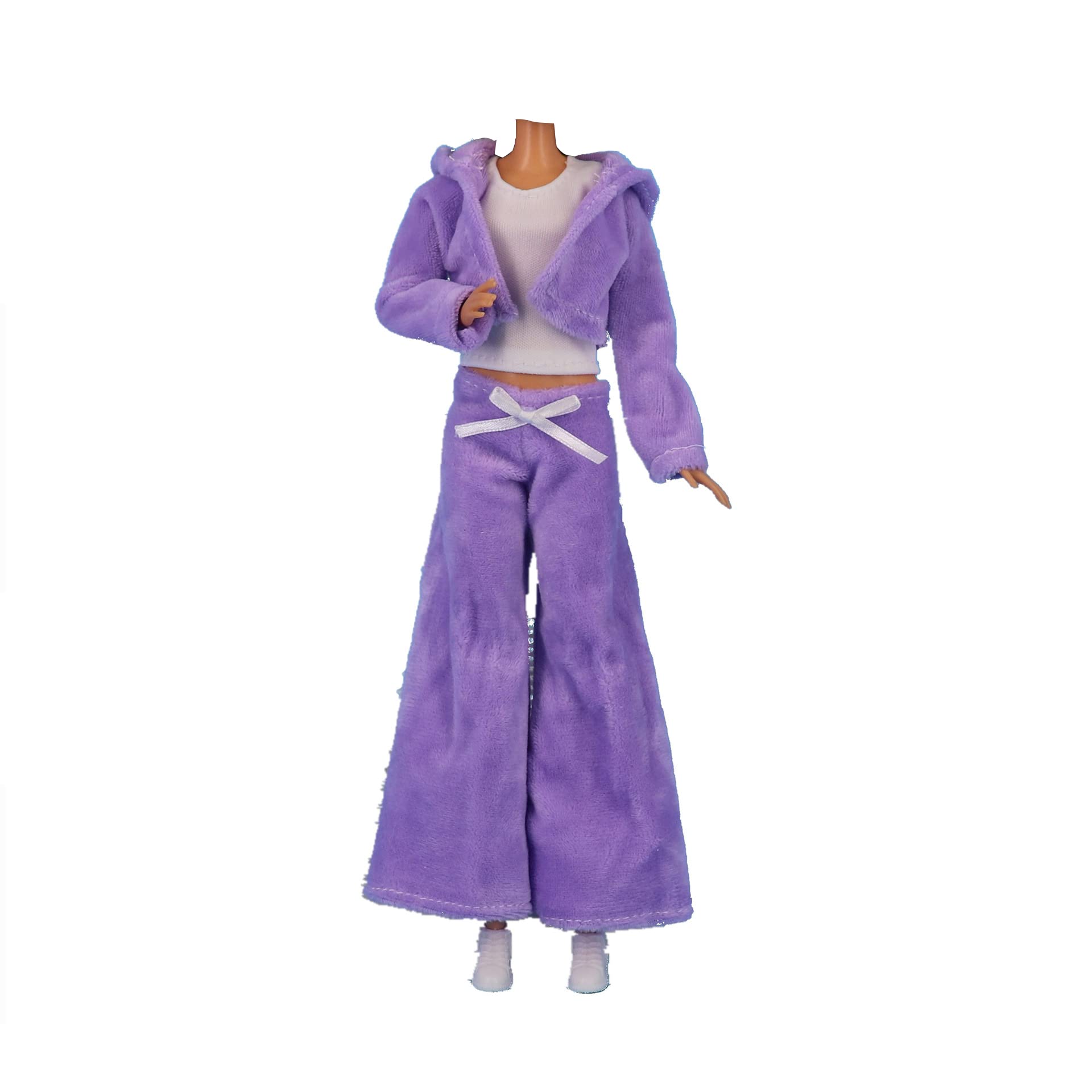 Lance Home Doll Clothes, 5Pcs Handmade Clothes Vintage Dress for 29cm Doll Outfit Costume Suit for 11.5 inch Dolls Baby Random Style - Image 3