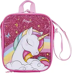 BRW Lancheira Termica Escolar Magic Unicornio Rosa