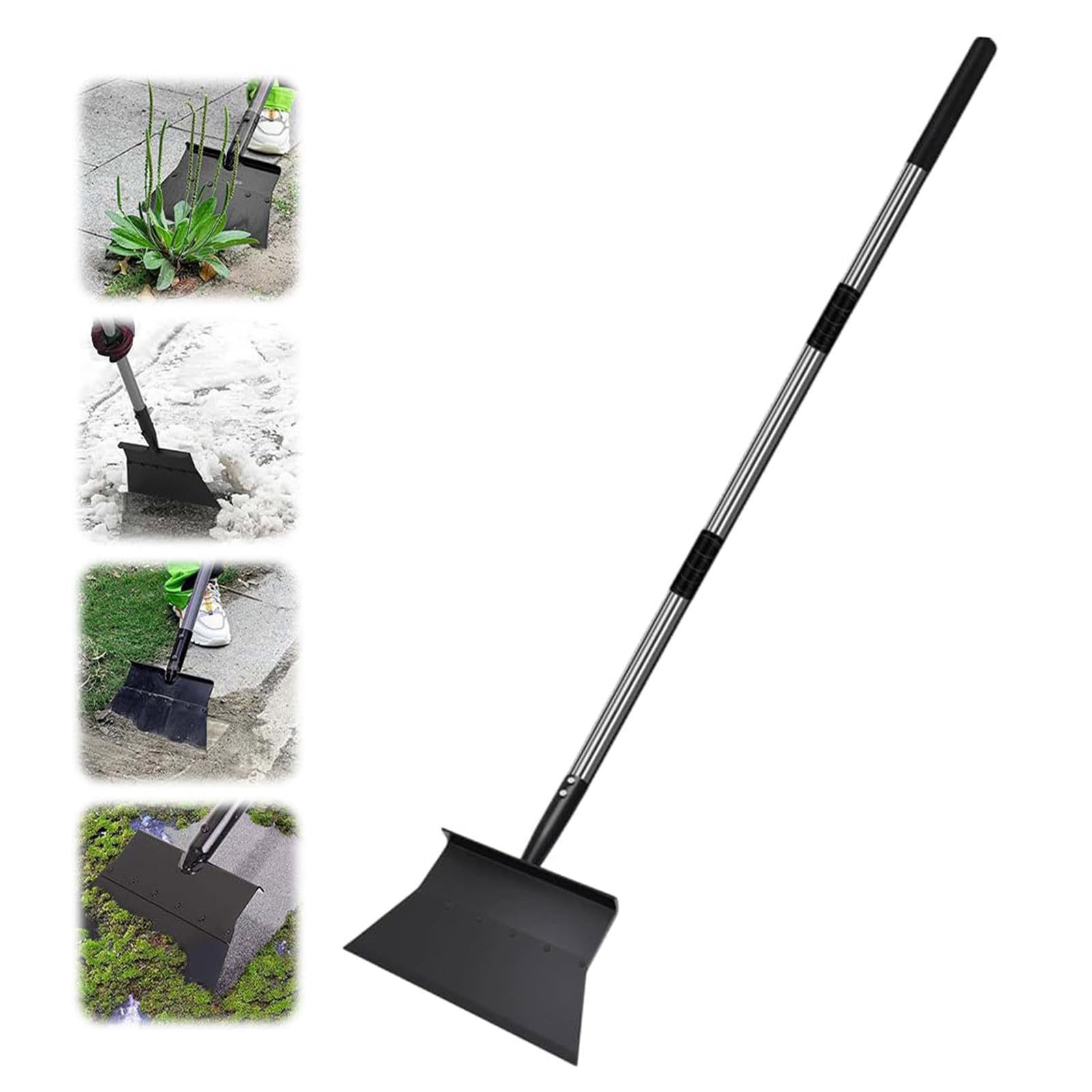 Pelle de jardin multifonctionnelle pour désherber et déneiger les allées