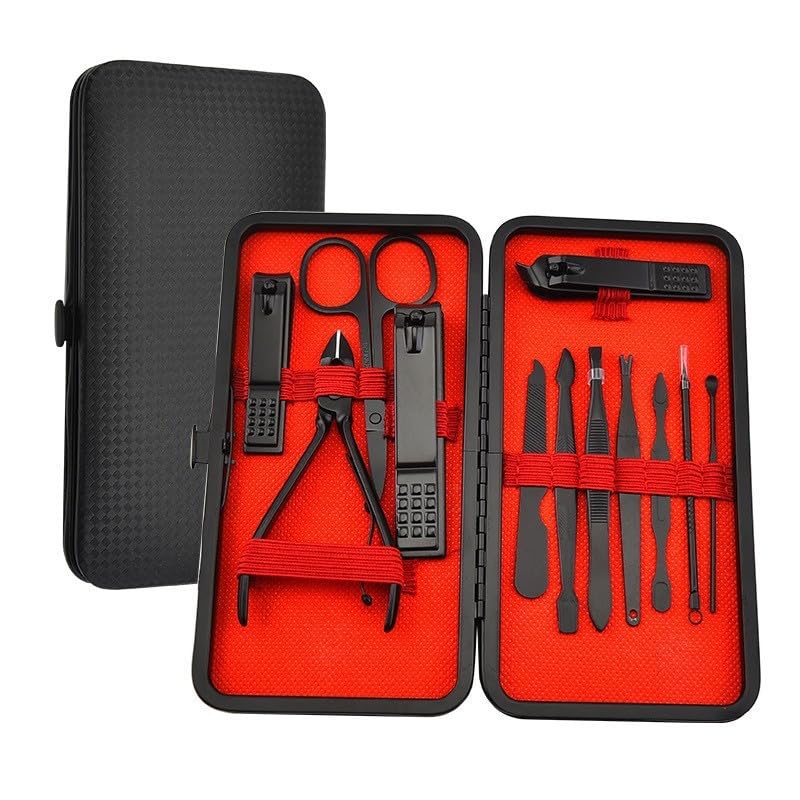 10 PCS Nail Clippers Set Beauty Tool Portable Set 24 in 1 Nail Clipper Set Suitable for Travel