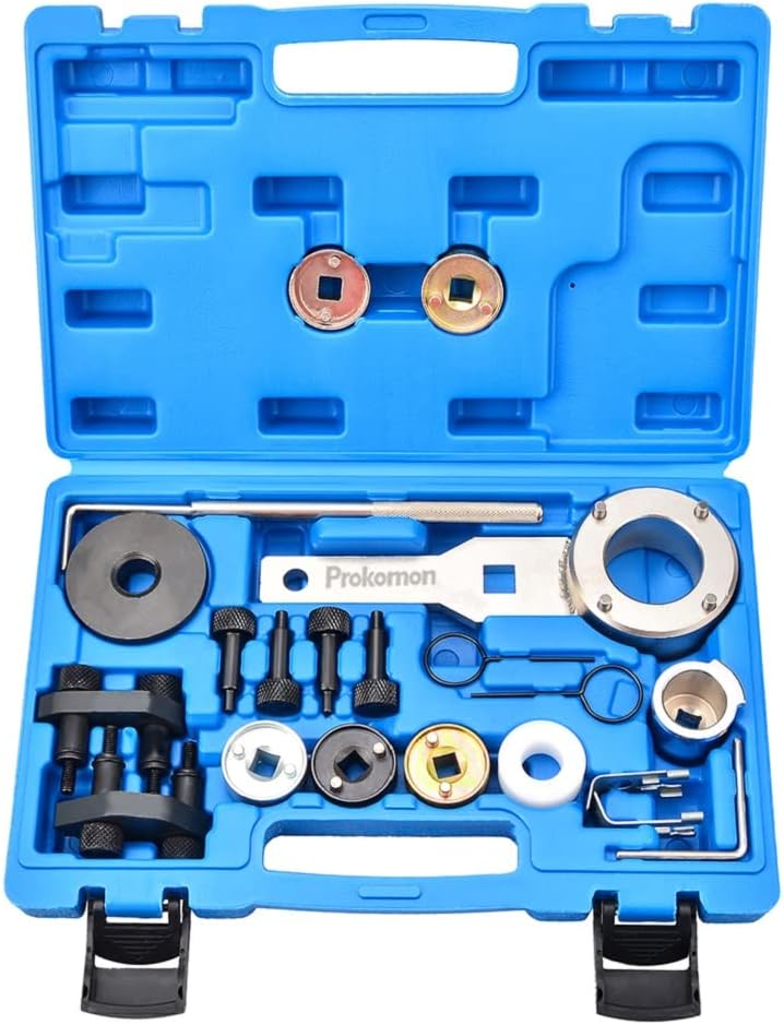 Prokomon Camshaft Crankshaft Engine Timing Tool Kit Compatible for Audi VW VAG 2006-2018 EA888 1.8 2.0 TSI TFSI T10355 T10060A T10352 T10368 T40011 T40196 T40267, Upgrades Version