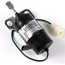 12V 15471-60010 15471-60013 Fuel Shutoff Stop Solenoid 052600-1000 for Kubota L2250 L2650 L3010 L3450 L3750 L4200 M4900 M5700 B1250 B1550 B1750 B2150 KX121-2 KX161-2 R400 R420 R520
