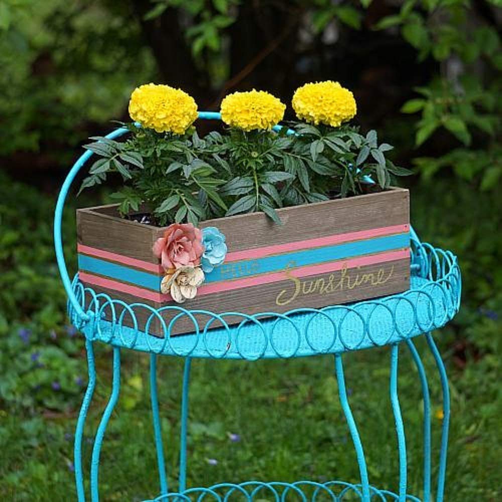 DecoArt Patio Paints: Weatherproof Wrought Iron Acrylic Paint, 2-Pack, 2oz, Scruff & Scratch Resistant for Concrete, Terracotta and Wood Patio Decor + E-Book - Image 8