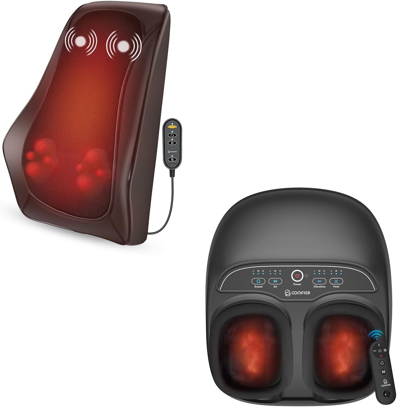 COMFIER Foot Massager Machine & Shiatsu Massager
