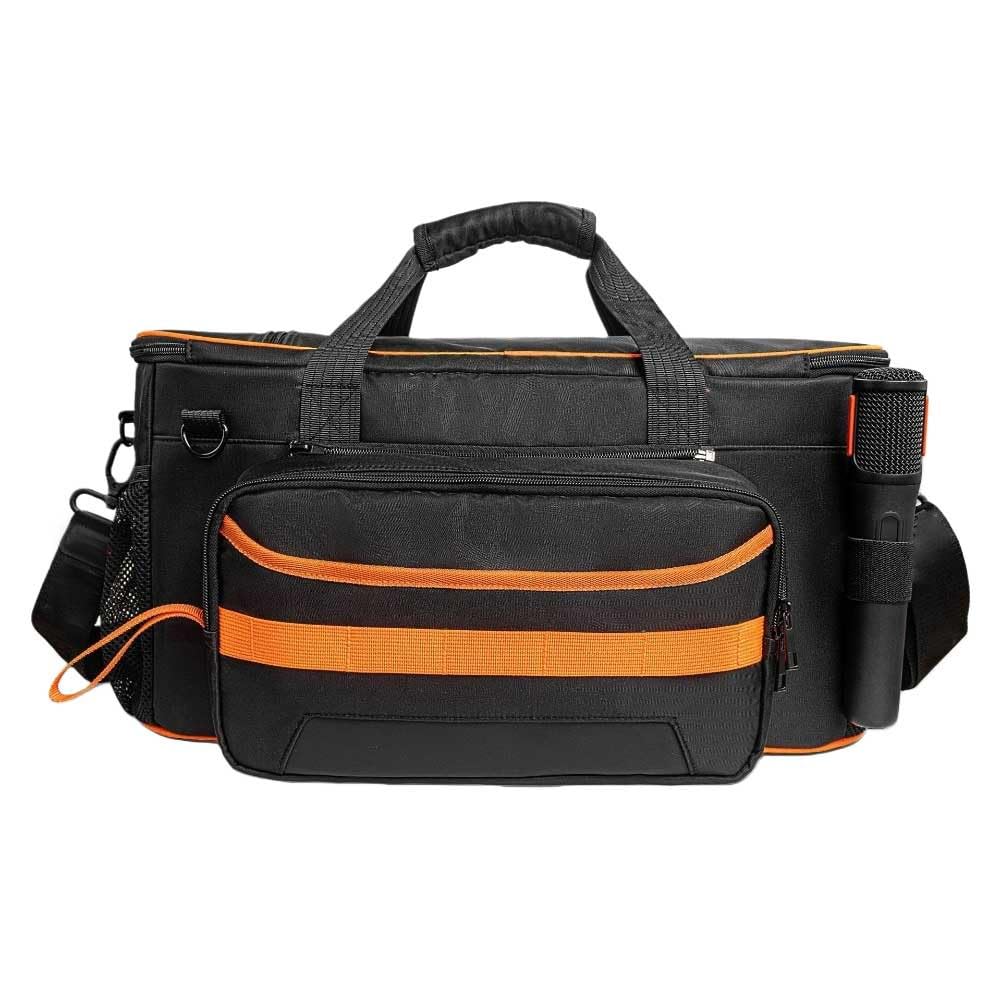 Hartschalen-Tragetasche für JBL für Partybox On-The-Go 2 Lautsprecher, Oxford-Tuch Reisetasche mit verstellbarem Schultergurt, schützende Aufbewahrung für Audio-Ausrüstung, Schwarz
