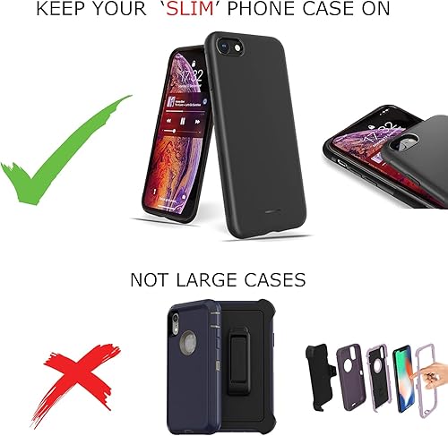 Miniatura 7 de RevereSport Brazalete prémium para iPhone 13 Pro Max, soporte de brazo de teléfono premium para deportes, entrenamientos de gimnasio y ejercicio