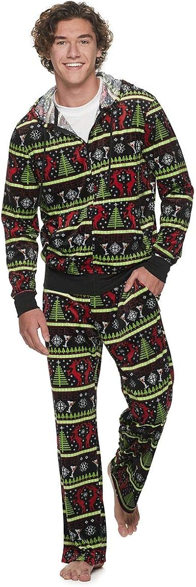 Amazon.com: Kohl's NWT - Sudadera de terciopelo para hombre, 2 piezas,  color negro : Ropa, Zapatos y Joyería