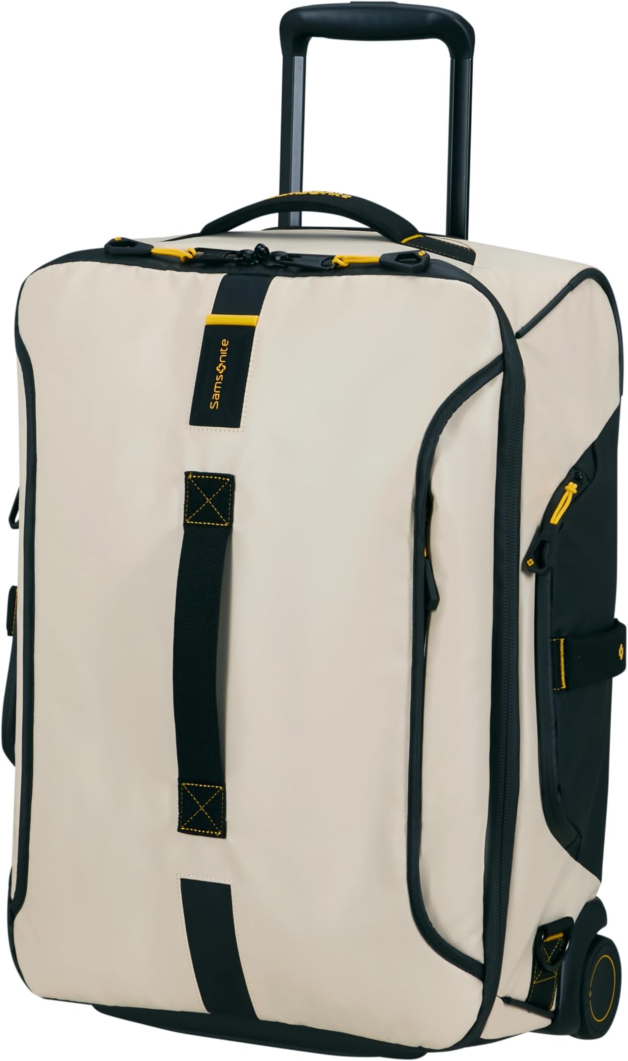 Paradiver Light - Travel Bag with Wheels & Backpack Function (55 cm), Small, Hand Luggage, Water-Repellent, Lightweight, 51 L, Beige (Sand)