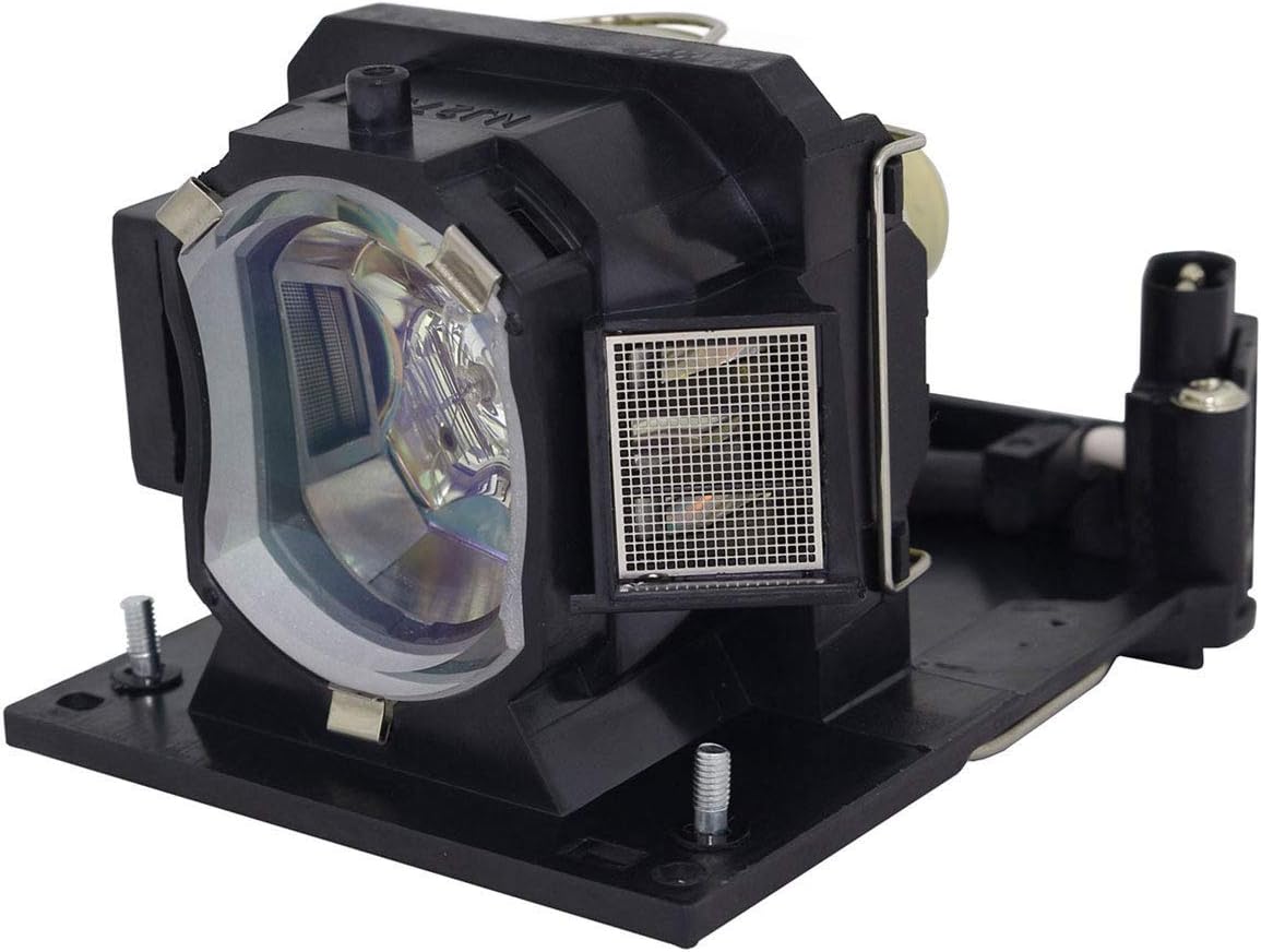 PHO DT01491 Genuine Original Replacement Bulb/Lamp with Housing for Hitachi CP-EW300 CP-EW330N Projector (OEM Philips Bulb)
