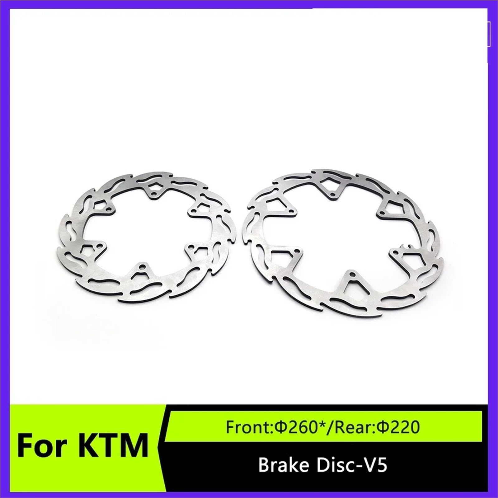 Tylny Wirnik Tarczy Hamulcowej 6-otworowe Tarcze Hamulcowe Przednie I Tylne Pasujące Do KTM SX/XC125-450 EXC/XCW 125-525 HUSQVARNA TC/FC/TX/FX125-450 TE/FE125-501(AJ1 Front 260mm)