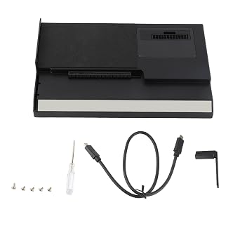 Portable External GPU Enclosure - Aluminum eGPU Dock Station for Thunderbolt 3 & USB4, Supports PD 60W Charging, USB 4.0 40Gbps High-Speed Transfer