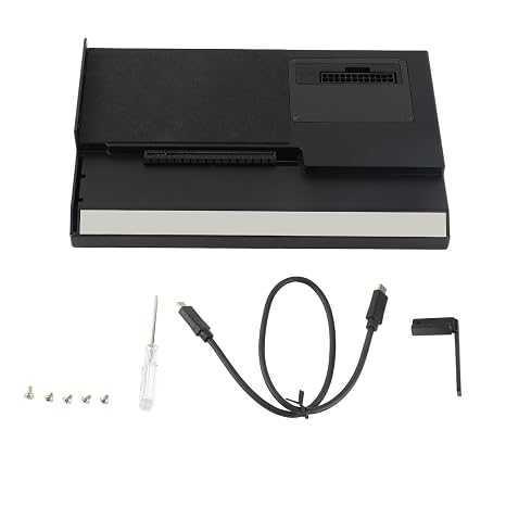 Portable External GPU Enclosure - Aluminum eGPU Dock Station for Thunderbolt 3 & USB4, Supports PD 60W Charging, USB 4.0 40Gbps High-Speed Transfer