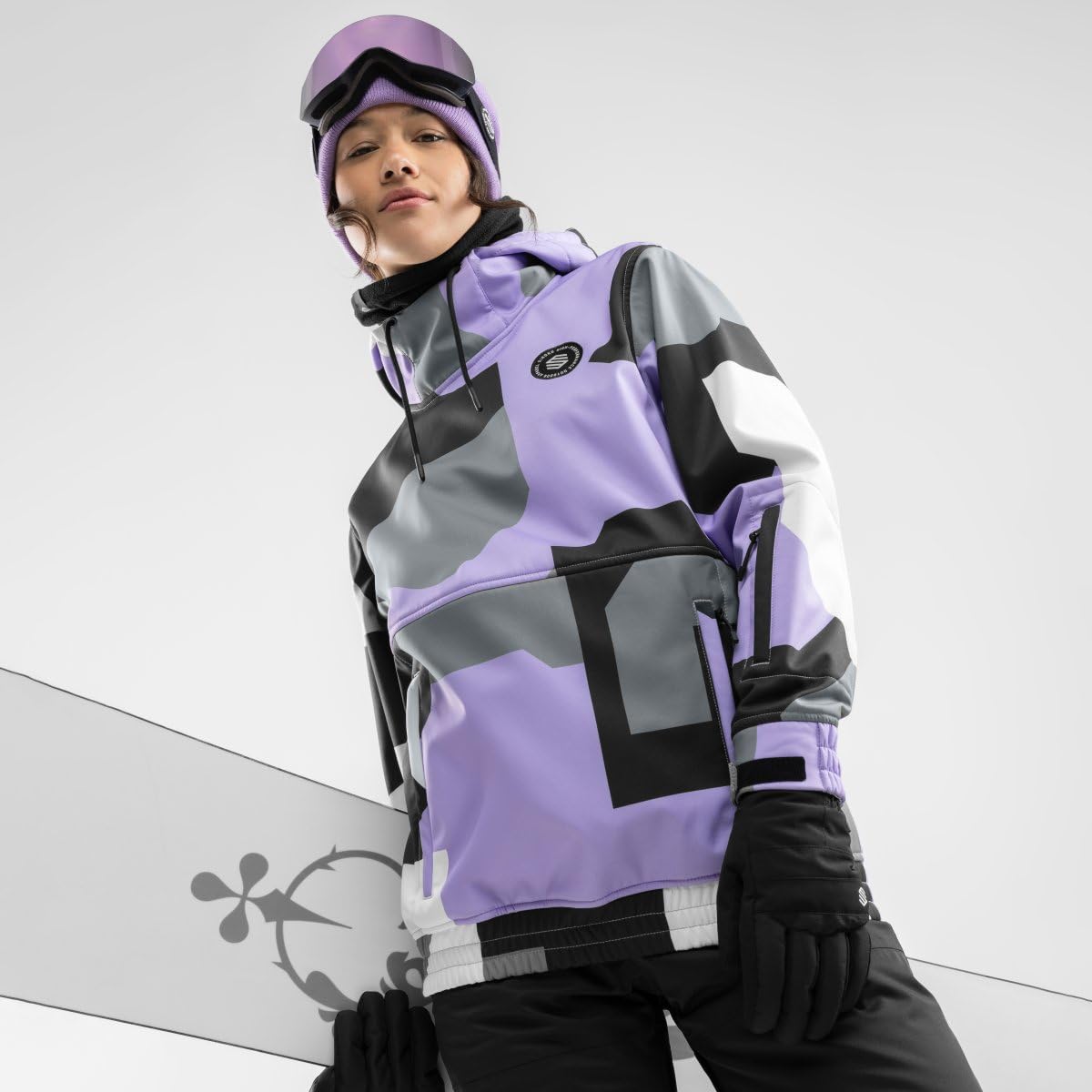 SIROKO - Giacca da Snowboard da Donna W1-W Tignes