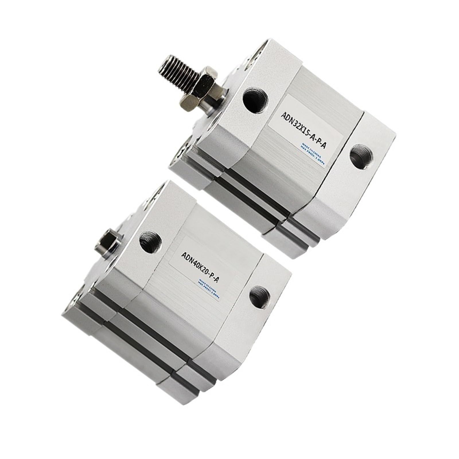 Riswekfw Adn40x70-A-P-A Adn Pnuematic Cylinder Pneumatic Compact Square Cylinder Adn32/40X60/70/80/90/100-A-P-A(Adn40x70-A-P-A)