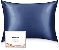 Vista 10 de Adubor Funda de almohada 100% de seda, fundas de almohada de seda de morera, 23 fibras de grado Momme 6A, funda de almohada de seda para la salud