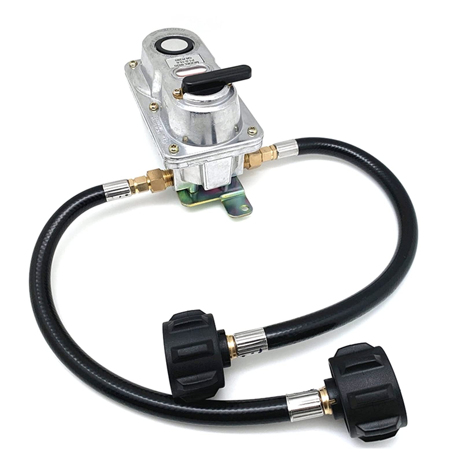 Rv Regulador de propano, cambio automático de 2 etapas Lp Regulador de gas propano de alta presión apto Compatible With Rv Camper de remolques