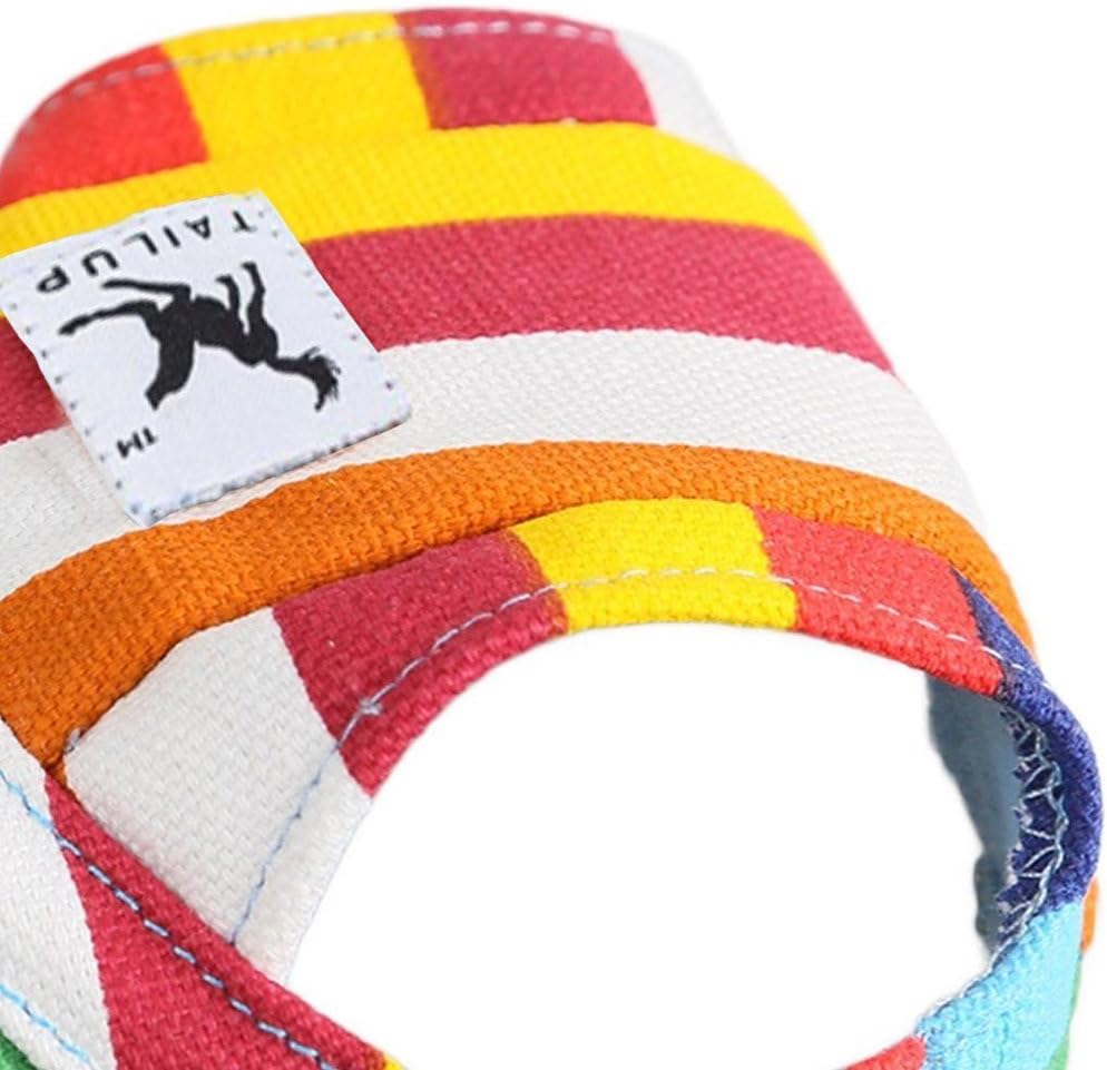 BT Bear Casual Visor Pet Hats for Dogs - Baseball Sun Hats with Ear Holes and Chin Strap for Small & Medium Dogs (Colorful) - Image 3