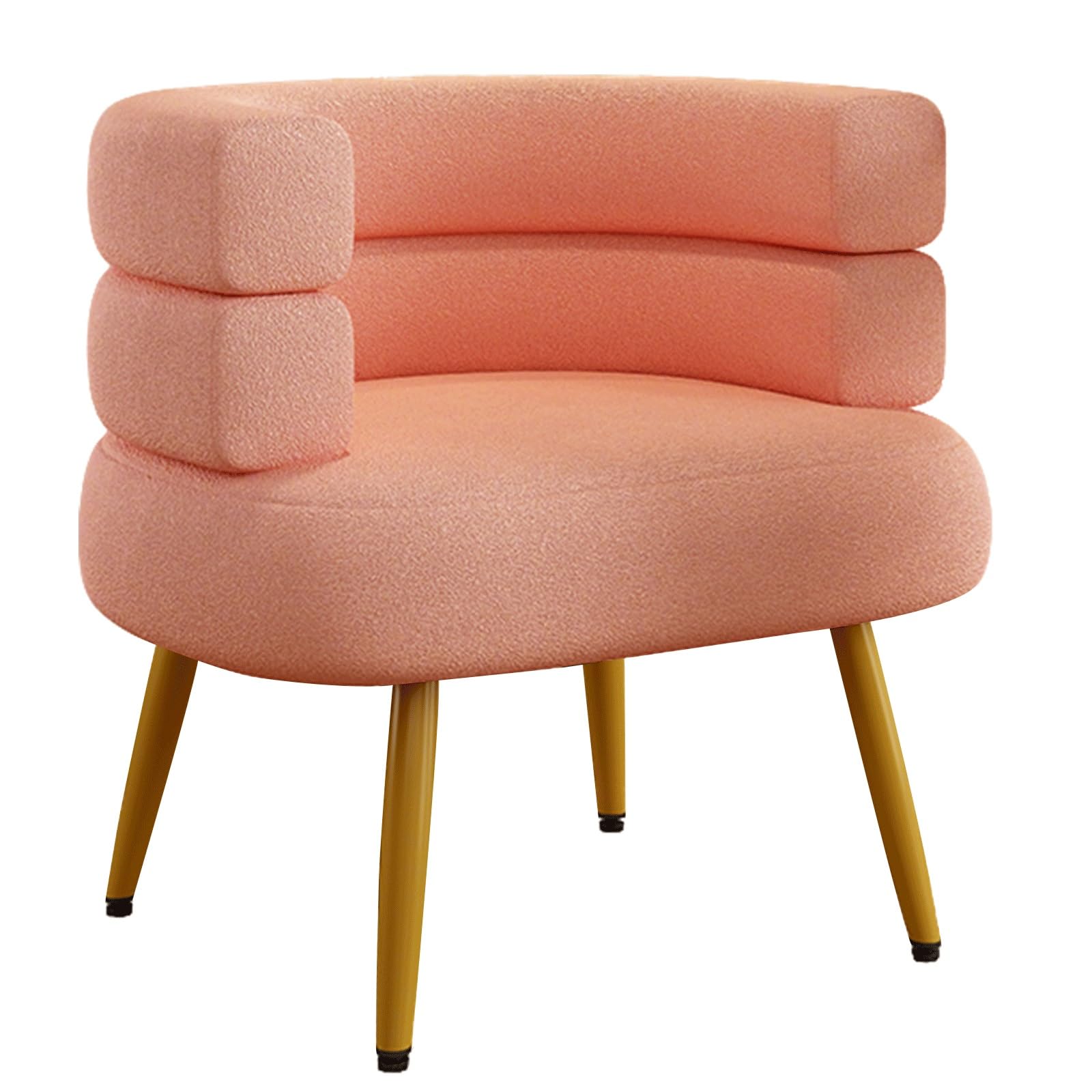 Tabouret de maquillage ergonomique avec dossier en mousse pour coiffeuse de chambre