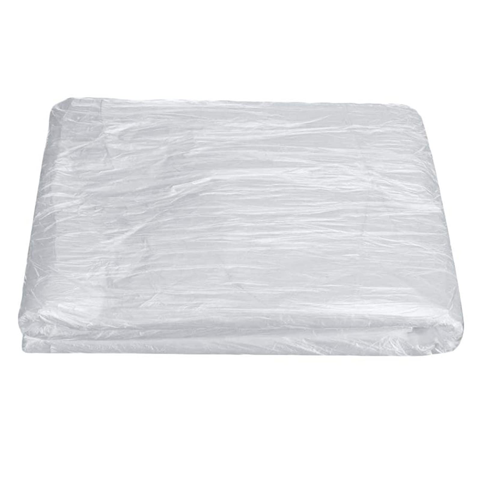 Graflsoa 100Pcs Disposable Bedspread Covers Spa Massage Bed Sheets Transparent Waterproof Film