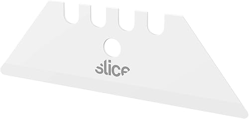 Miniatura 8 de Slice 10524 Cuchillas de cerámica (punta redondeada), aptas para los dedos, seguras al tacto, fuertes, duraderas, duran 11 veces más que el metal,