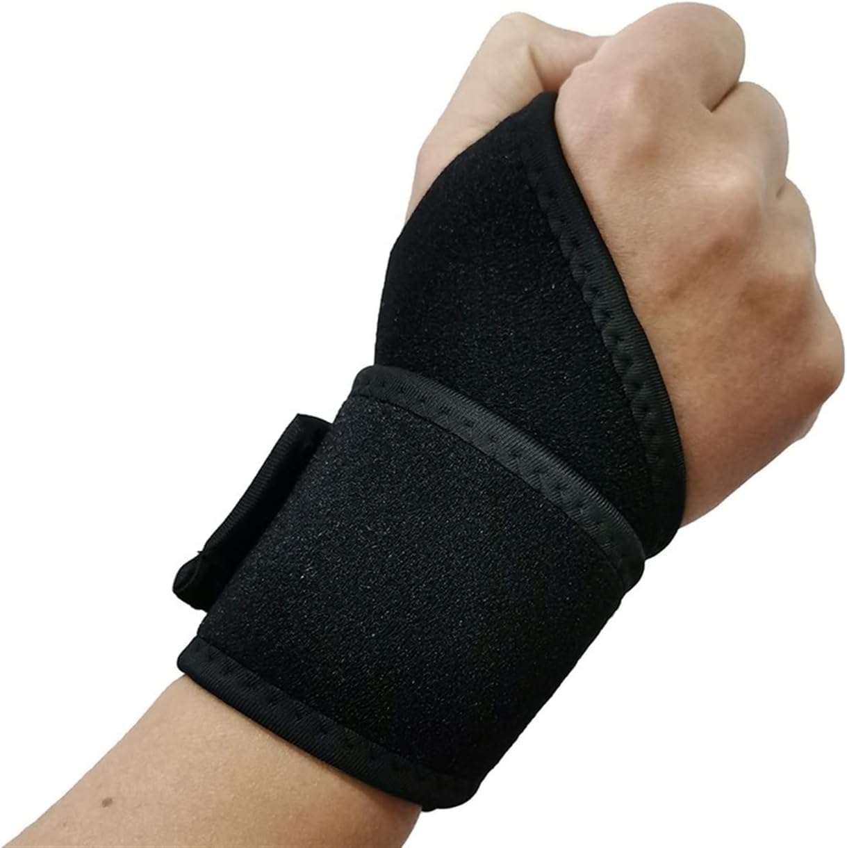 Fasce da Polso per Esercizi E Fitness, Fascia di Protezione per Il Polso, Supporto per Distorsioni del Tunnel Carpale, Fasce di Supporto per Palestra, Muscoli, Sport, Bicicletta, Protez, Black