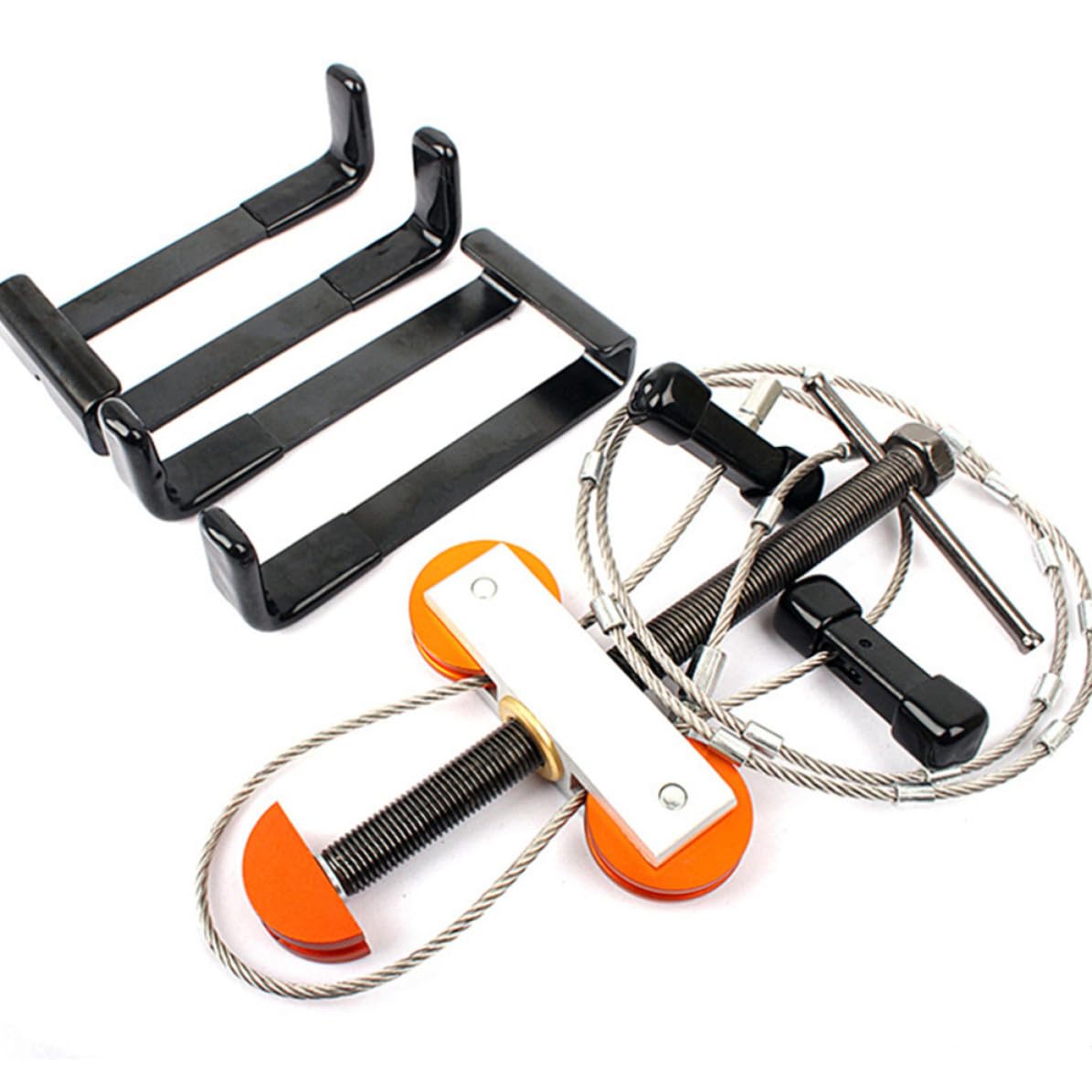 BESTonZON Apri Arco a Carrucola per Arco Dritto, Acciaio Inox Alluminio