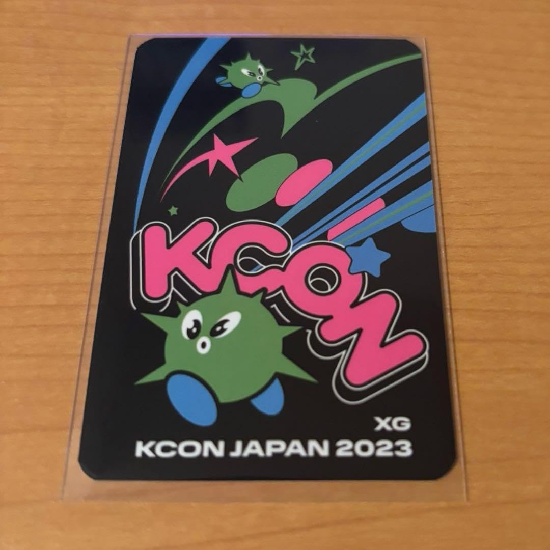 Full XG ot7 photocard template and complete kcon 2023 version