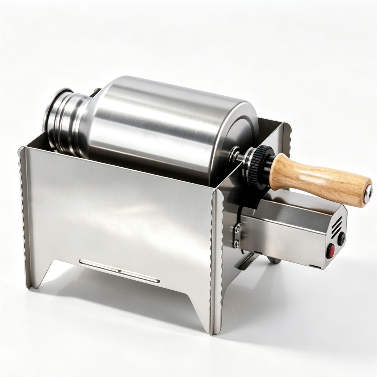 Stainless Steel Detachable Drum Coffee Roaster Machine StainlessSteel
