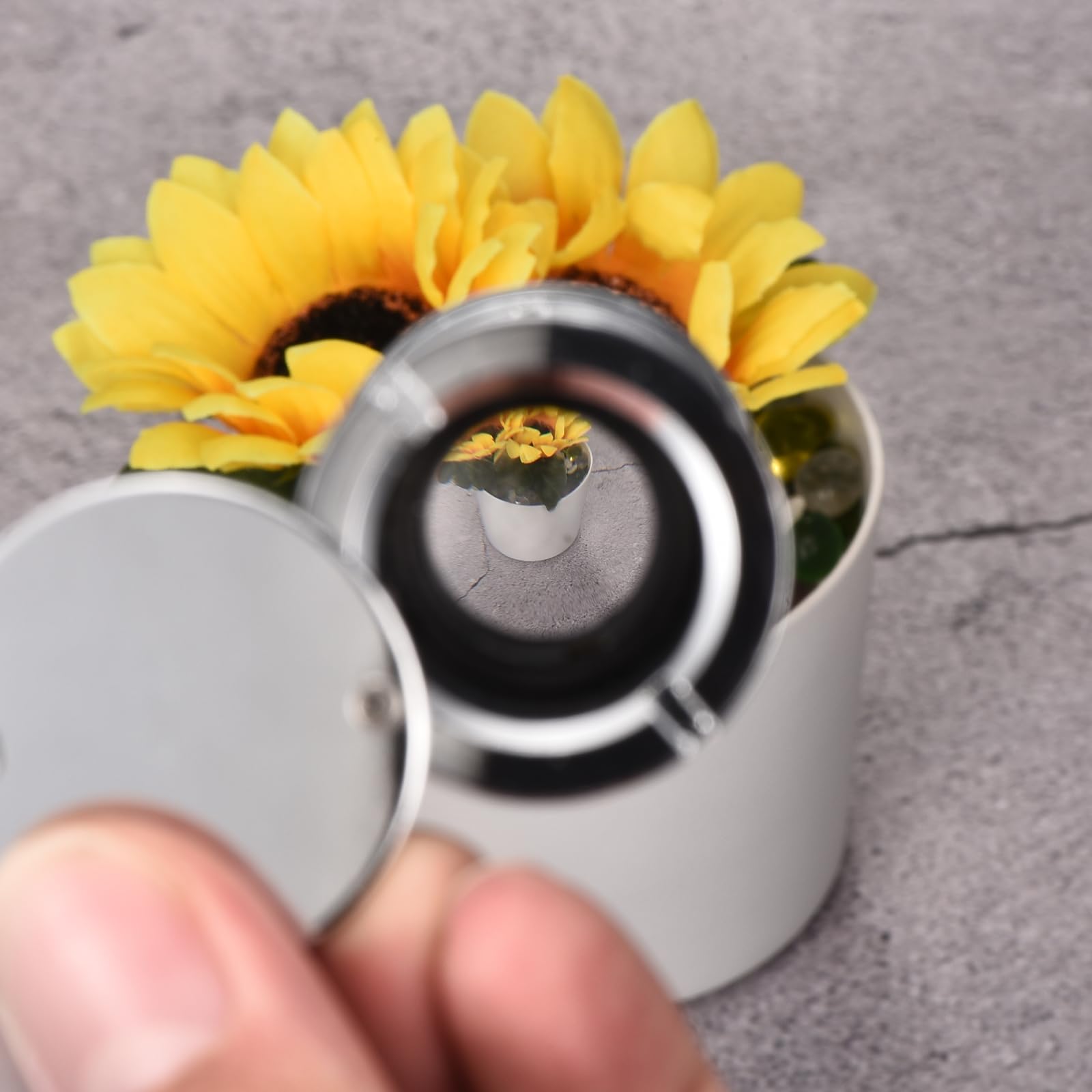 PATIKIL Türspion 2er Set - 180° Blickwinkel Mit Privatsphäreabdeckung In Gold