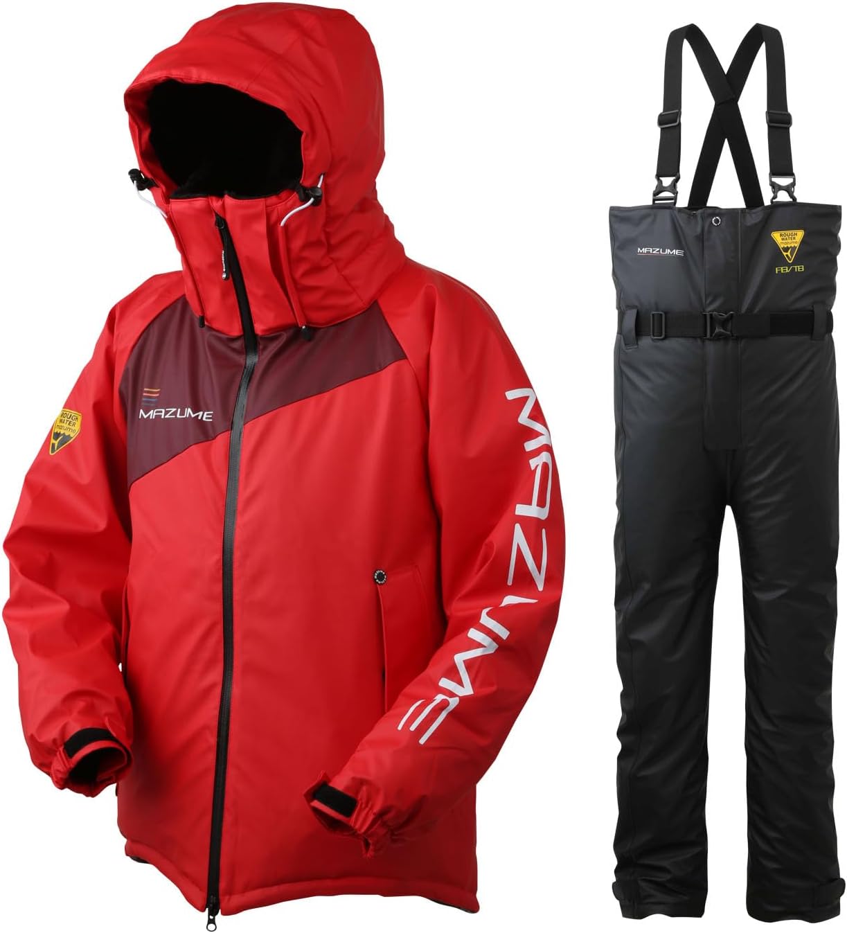 MAZUME UNLIMITED フード付きレインウェア 赤 RAIN WEAR – mazume