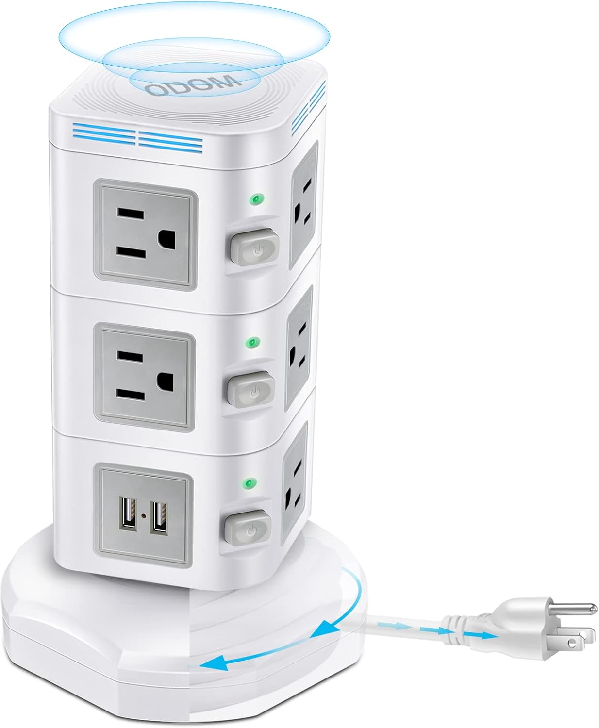Power Strip Surge Protector, ODOM Power Strips Tower Sri Lanka Ubuy