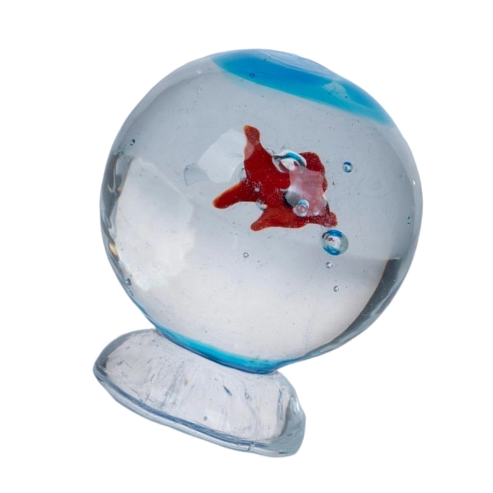 Osniyaw A Glass Quarium Figures, Collectible Figure For Quariums, Table Office Decorations, Fish Quarium Sculpture Statues, Glass Figures, Decorations
