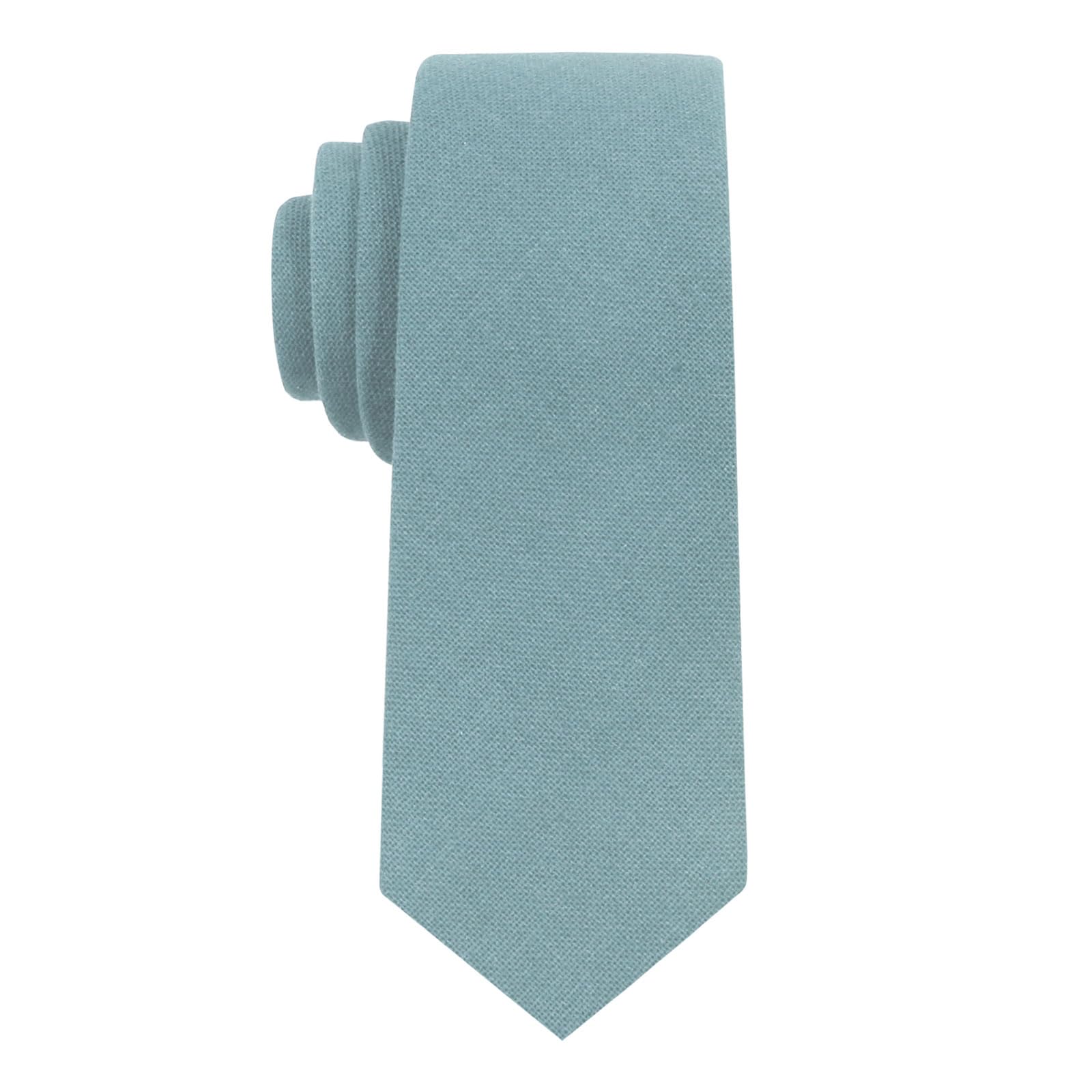 Mantieqingway Mens Skinny Ties,2.56" Cotton Neckties Striped Plaid Ties for Groom Groomsmen Wedding Party Christmas