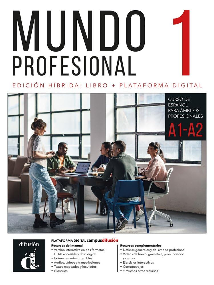Mundo profesional 1 (A1-A2) – Edición híbrida para estudiantes: curso de español