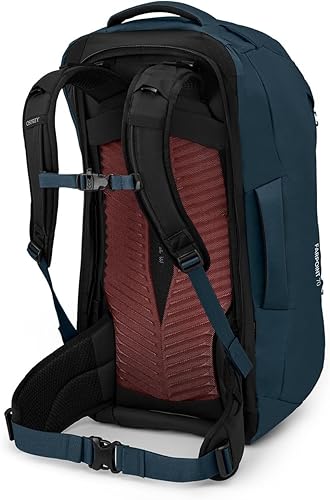 Miniatura 7 de Osprey Farpoint - Mochila de viaje para hombre de 70 litros, color azul Muted Special