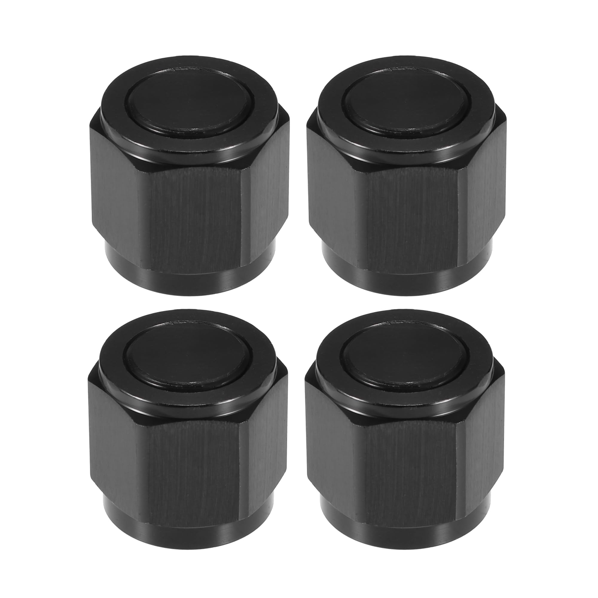 Adaptador AN10 hembra tuerca universal negra puerto bloqueo conectores manguera motor