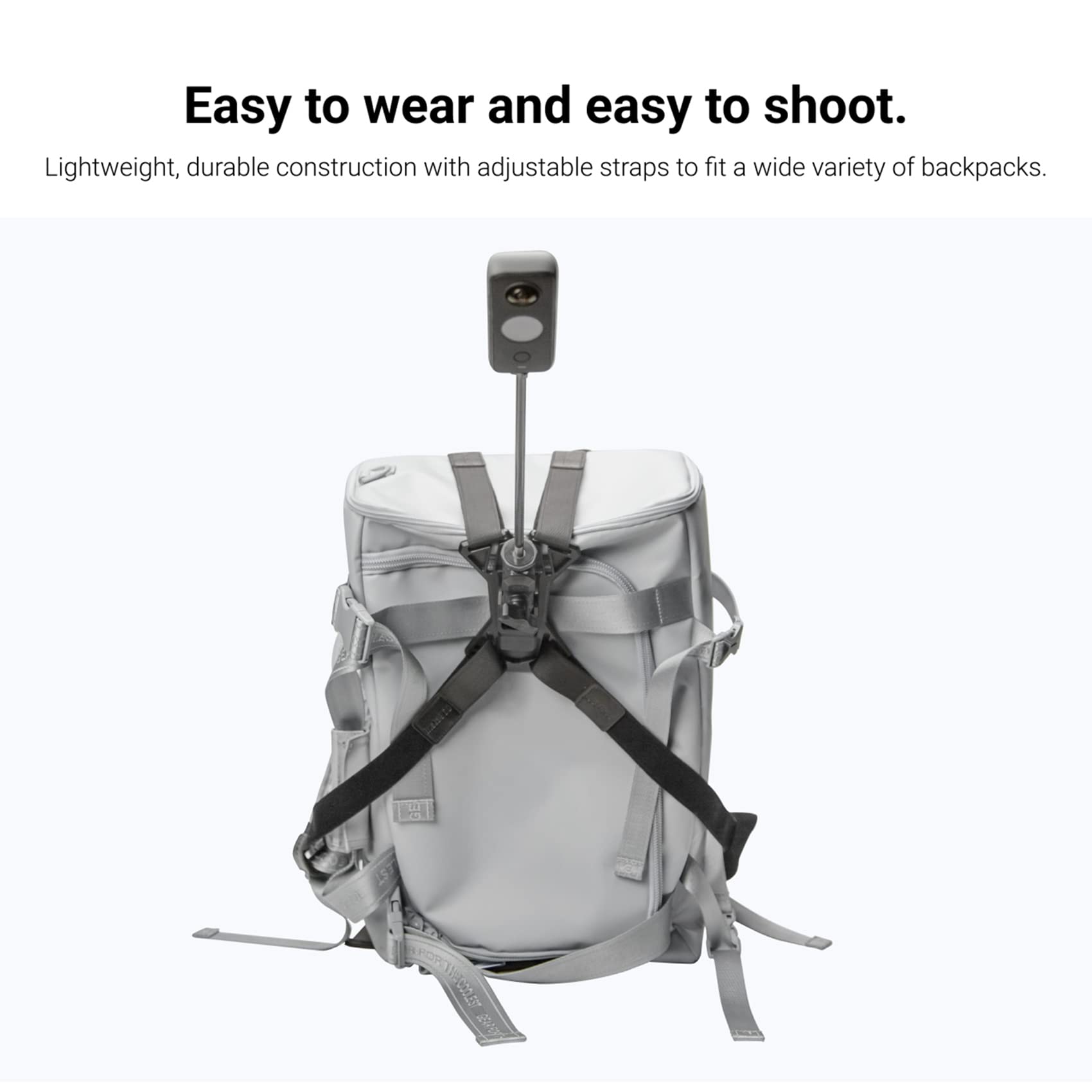 Para ONE X2/R accesorios de montaje en mochila en tercera persona, de montaje de mochila, accesorios de cámara de acción