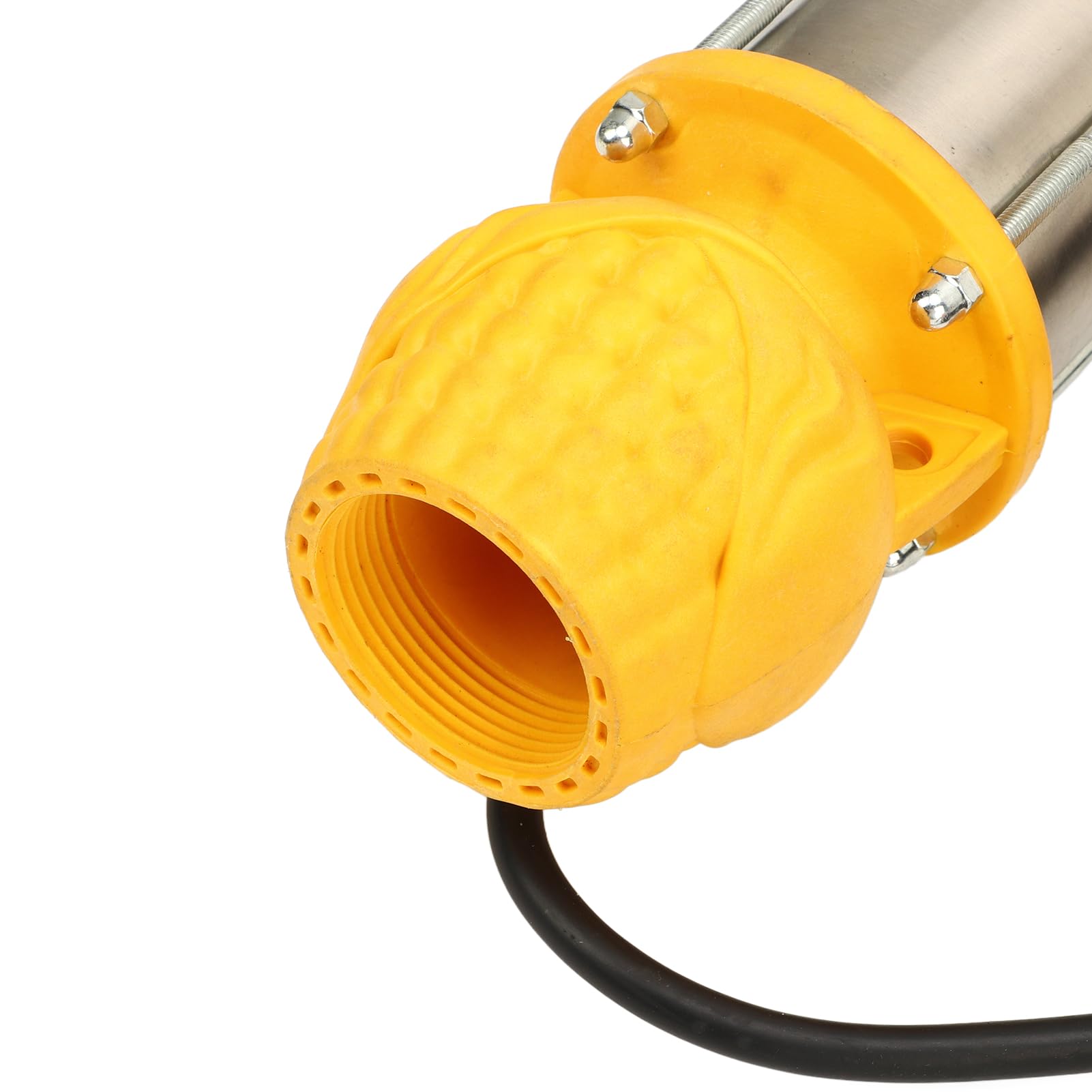 Bomba de Pozo Sumergible Solar, 300W 5m3h 12m Elevación 2 Palas DC 24V DC Sumergible, Bomba de Riego Solar con Anillos de Sello de Carcasa Inoxidable Motor de Cobre para Jardín de Granja