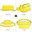 Frenou Fashion Fanny Bag-Waist Pack With Adjustable Belt Bag-Unisex Crossbody Pack For Travel Running Hiking-Yellow