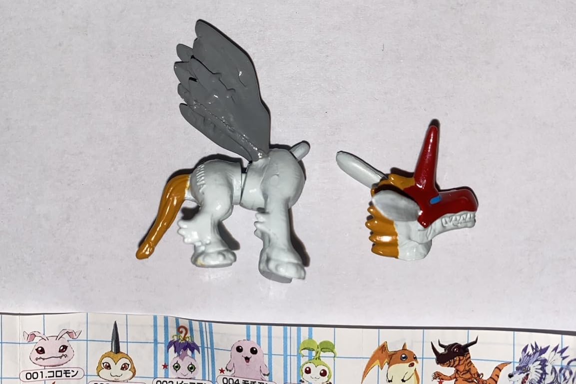 ワンダーカプセルデジモンアドベンチャー 10体セット 1999年製