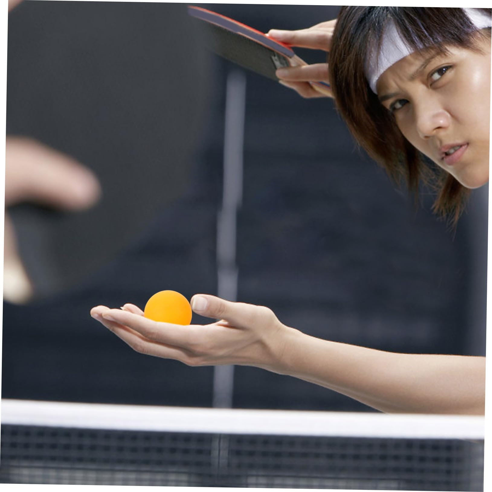 BESPORTBLE Table Tennis Balls Set 60 Pack Round Pong Balls 40mm for Competition Training Party Games