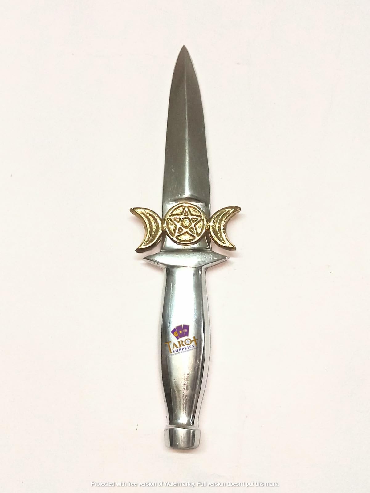 Tarot Supplies - Triple Moon with Pentacle Athame (B0C8CZ7TGH) Amazon Price History, Amazon Price Tracker