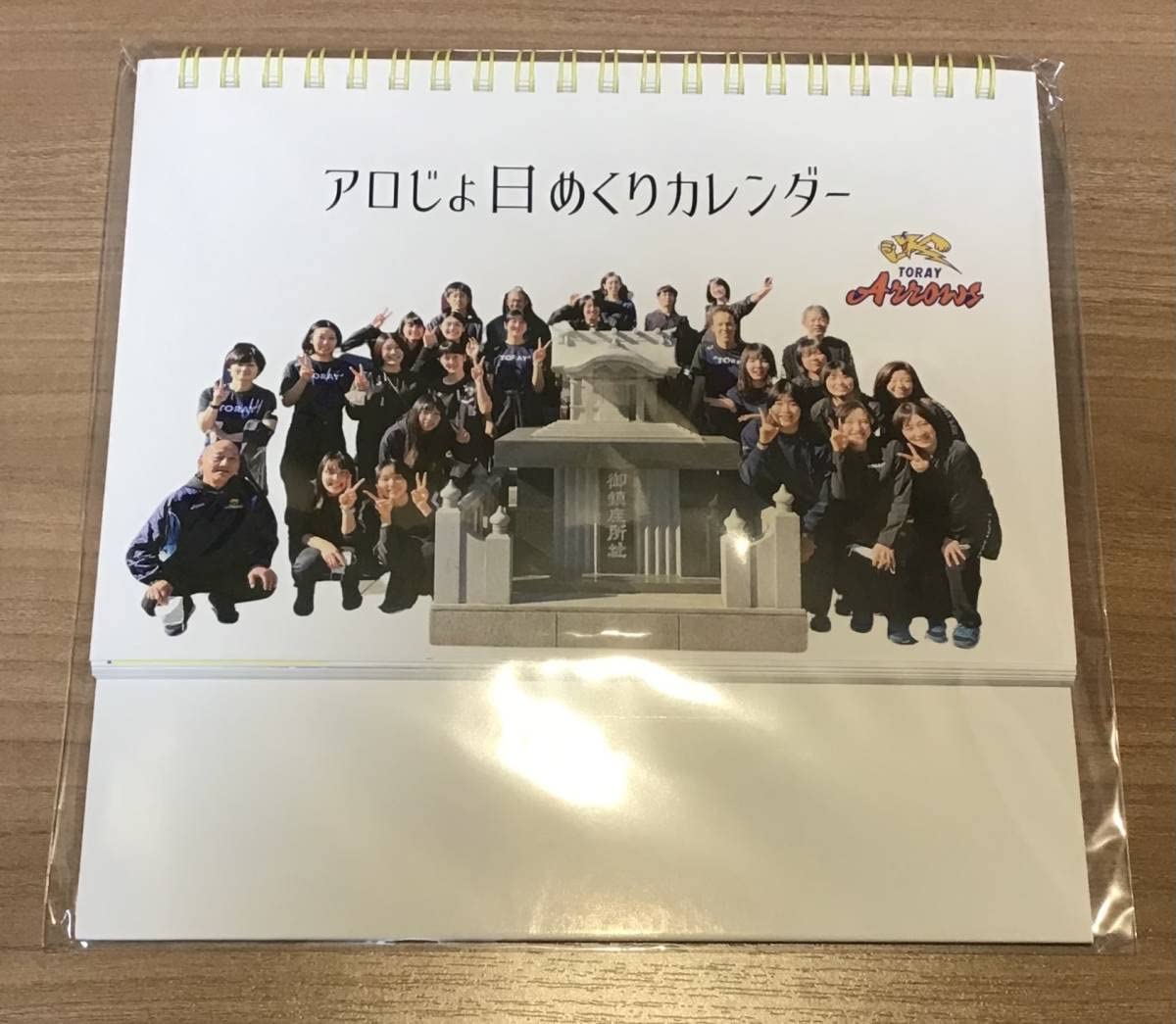 Amazon.co.jp: アロじょ日めくりカレンダー東レアローズ女子 女子 