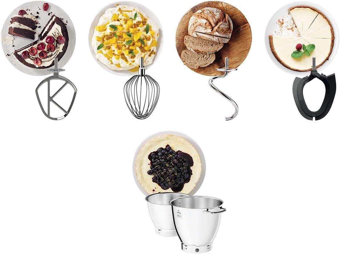 Kenwood KWL90.004SI food processor 1400 W 7 L Silver Built-in scales